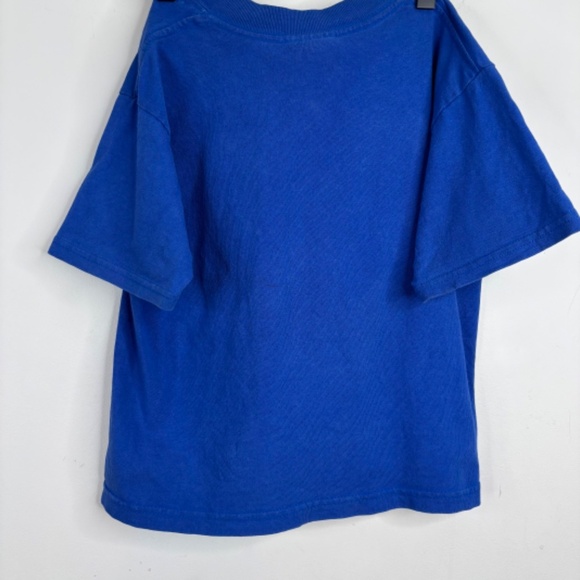 Vintage Y2K Disney World Youth T Shirt XS 2000 Retro Nostalgia 100% Cotton Blue - Picture 3 of 9